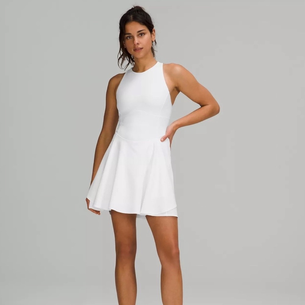 NWT court crush dress in white